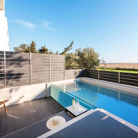 Serene Villas Halkidiki - Cfront Private Pool Неа-Ираклия Экстерьер фото